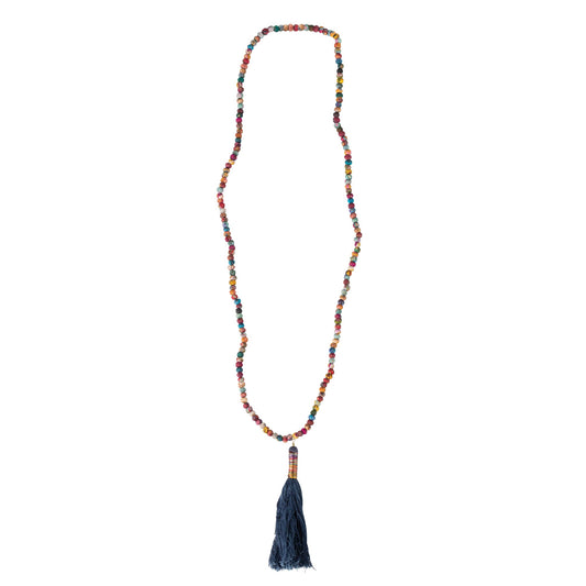 Jhabbe Tassel Pendant Necklace