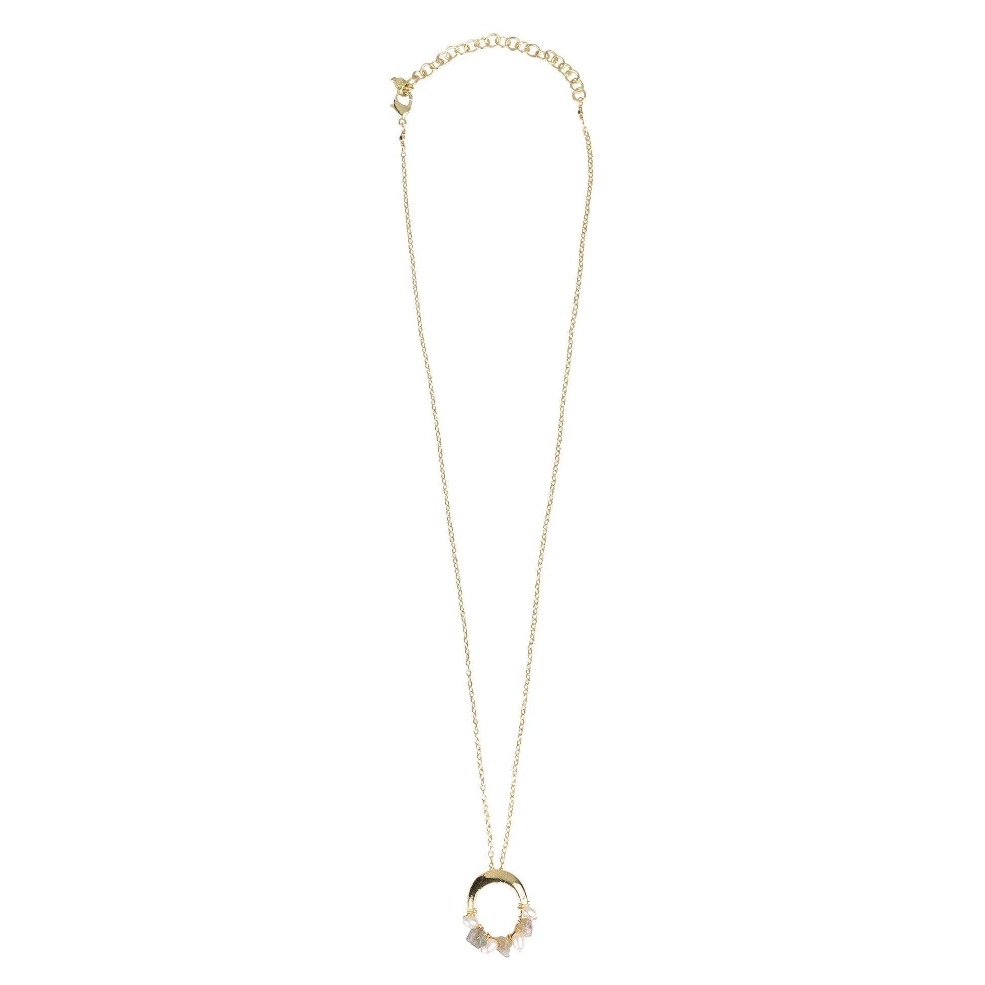Moti Mini Pearl Pendant Necklace - Default Title (6830150)