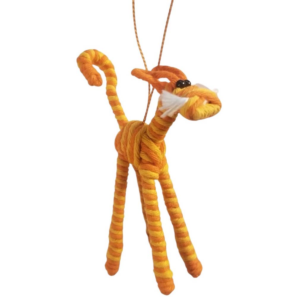 Cotton & Wire Farm Animal Ornaments