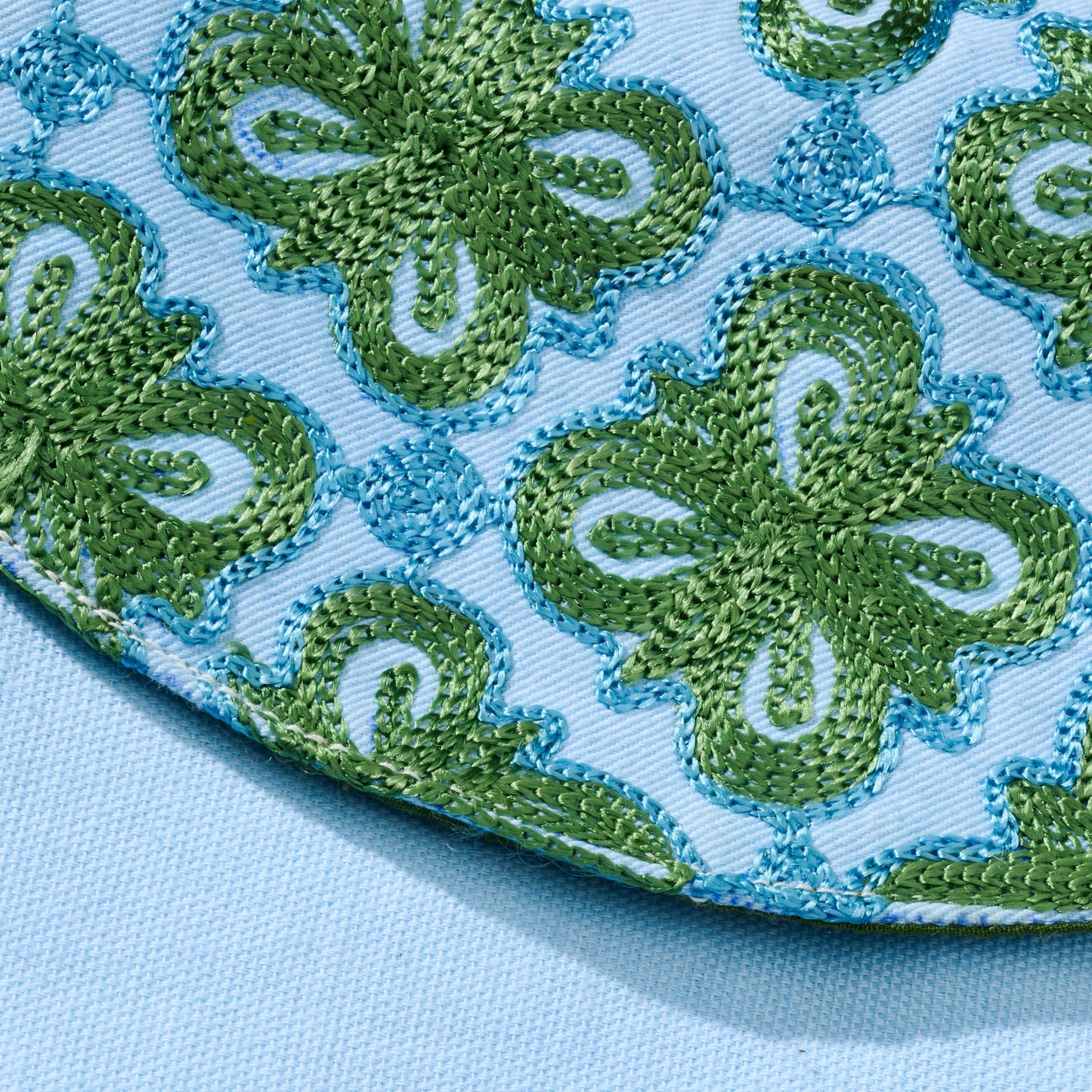 Sundar Silk Embroidered Clutch