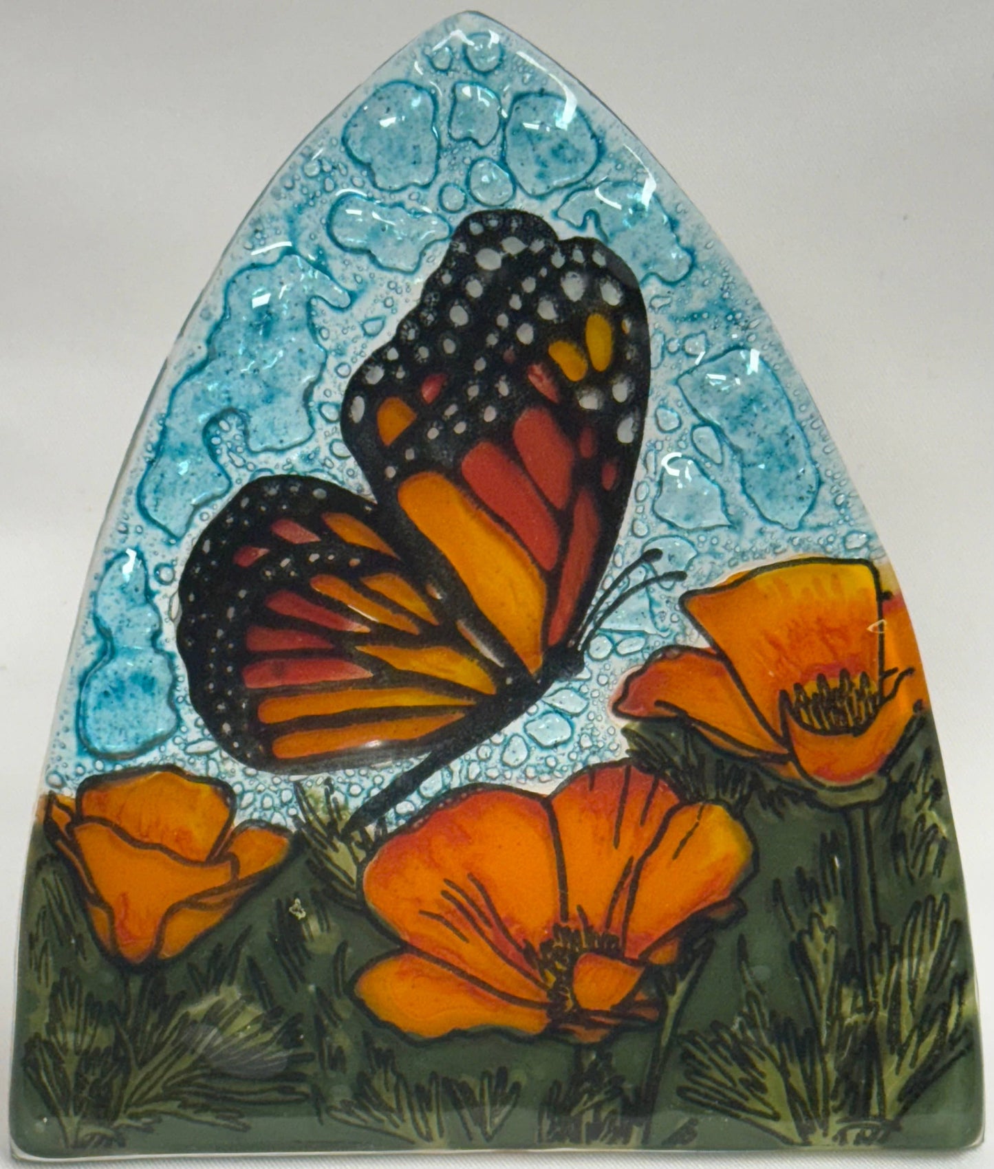 Butterfly With Grass And Flowers Nightlight / Night Light