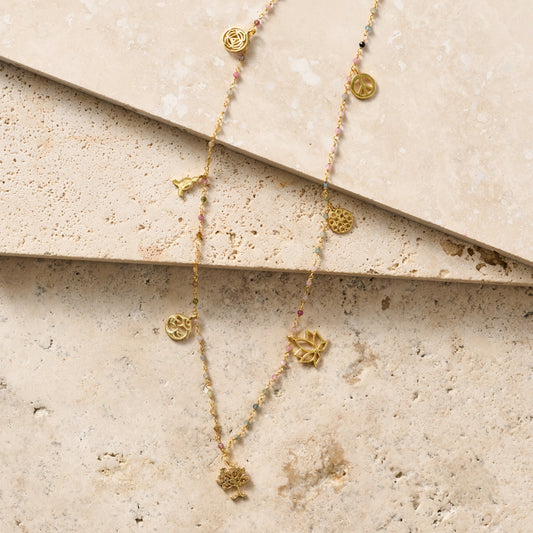 Good Fortune Charm Necklace - Ten Thousand Villages