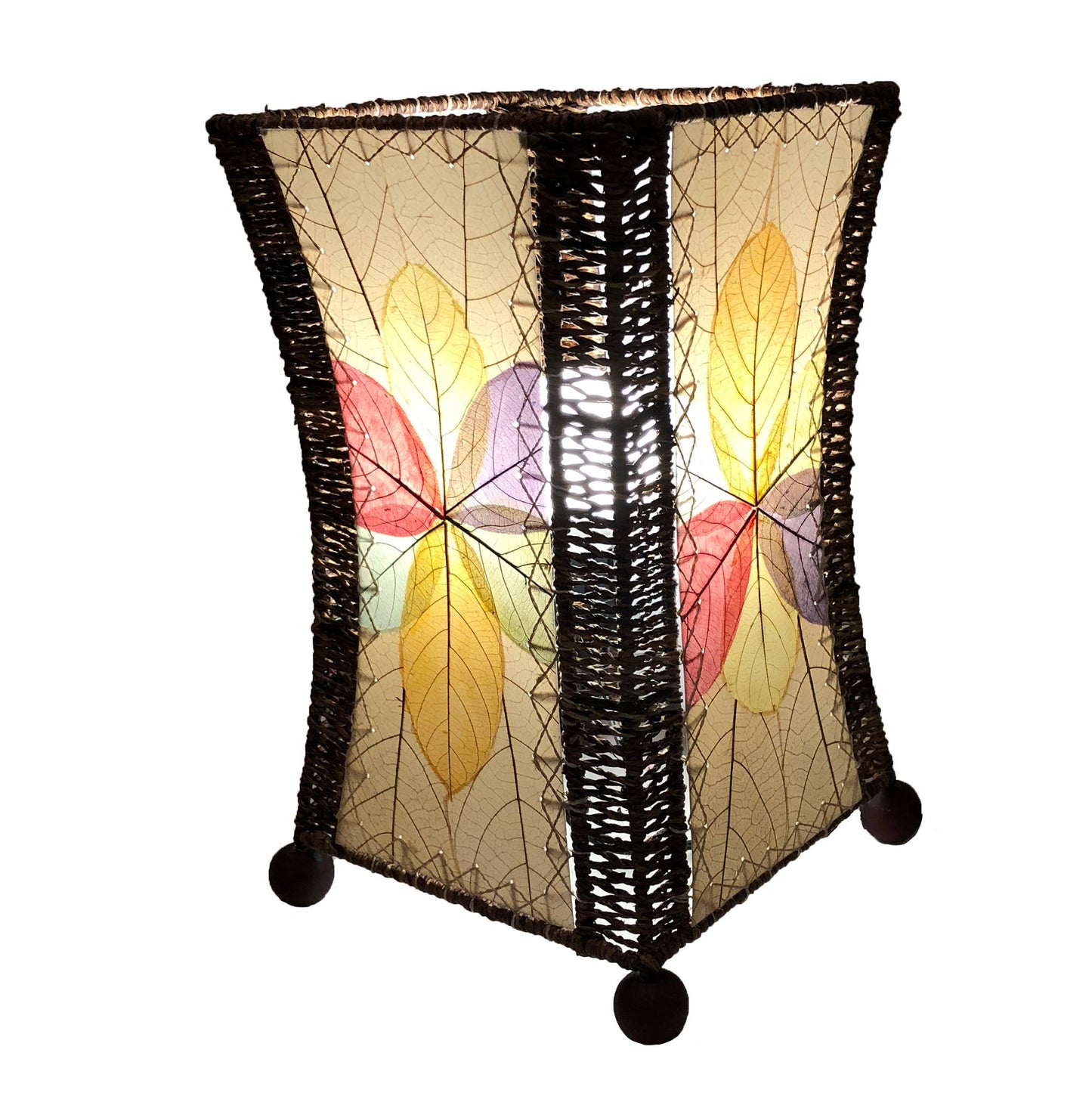 Hourglass Table Lamp - Multi