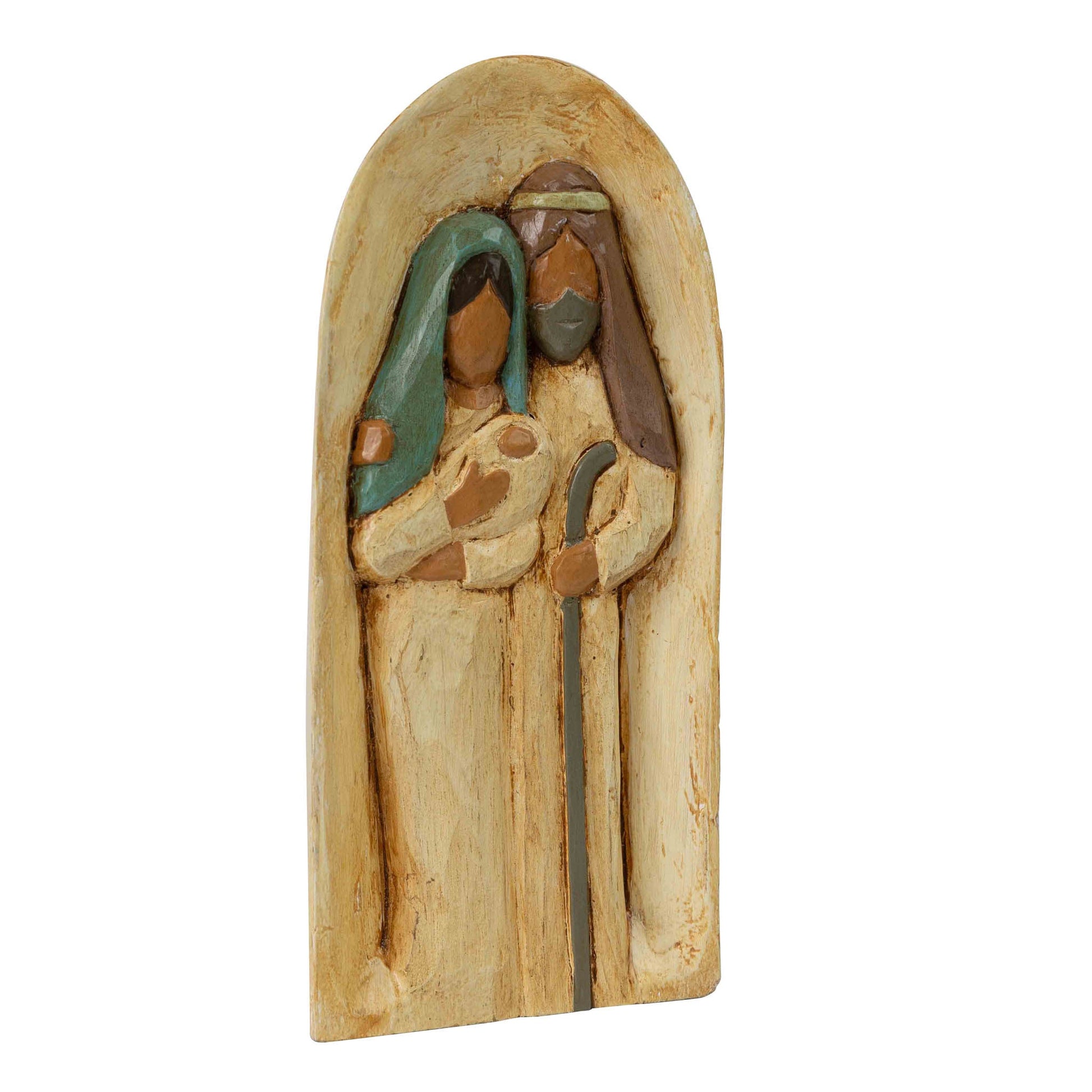 Holy Family Wood Carving - Default Title (6901100)