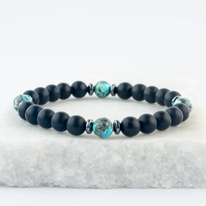 Wear Blue Emperor Stone Bracelet