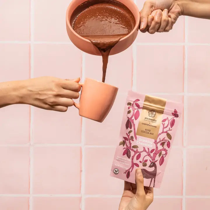 Rose Vegan Drinking Chocolate (8oz)