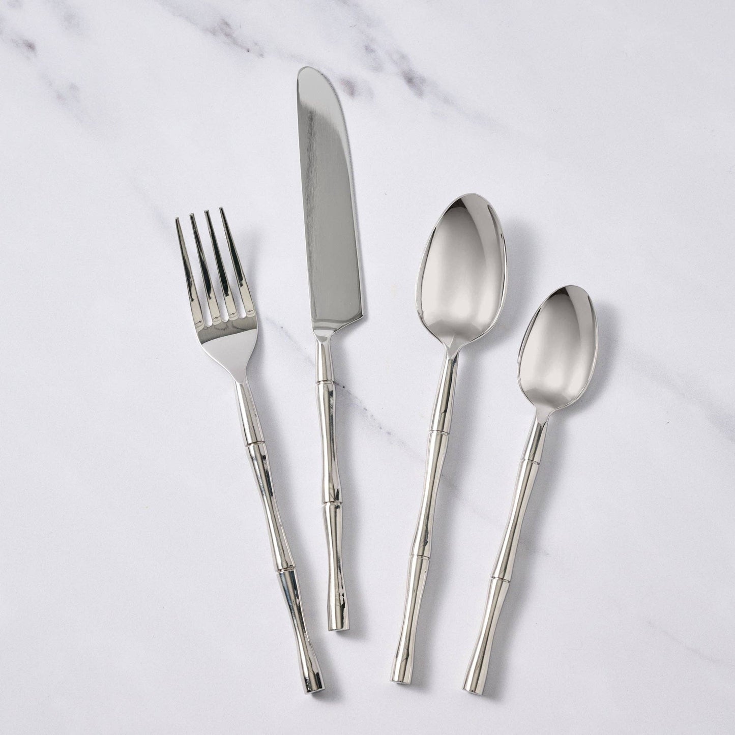 Khao Stainless Cutlery Set - Bamboo Handle