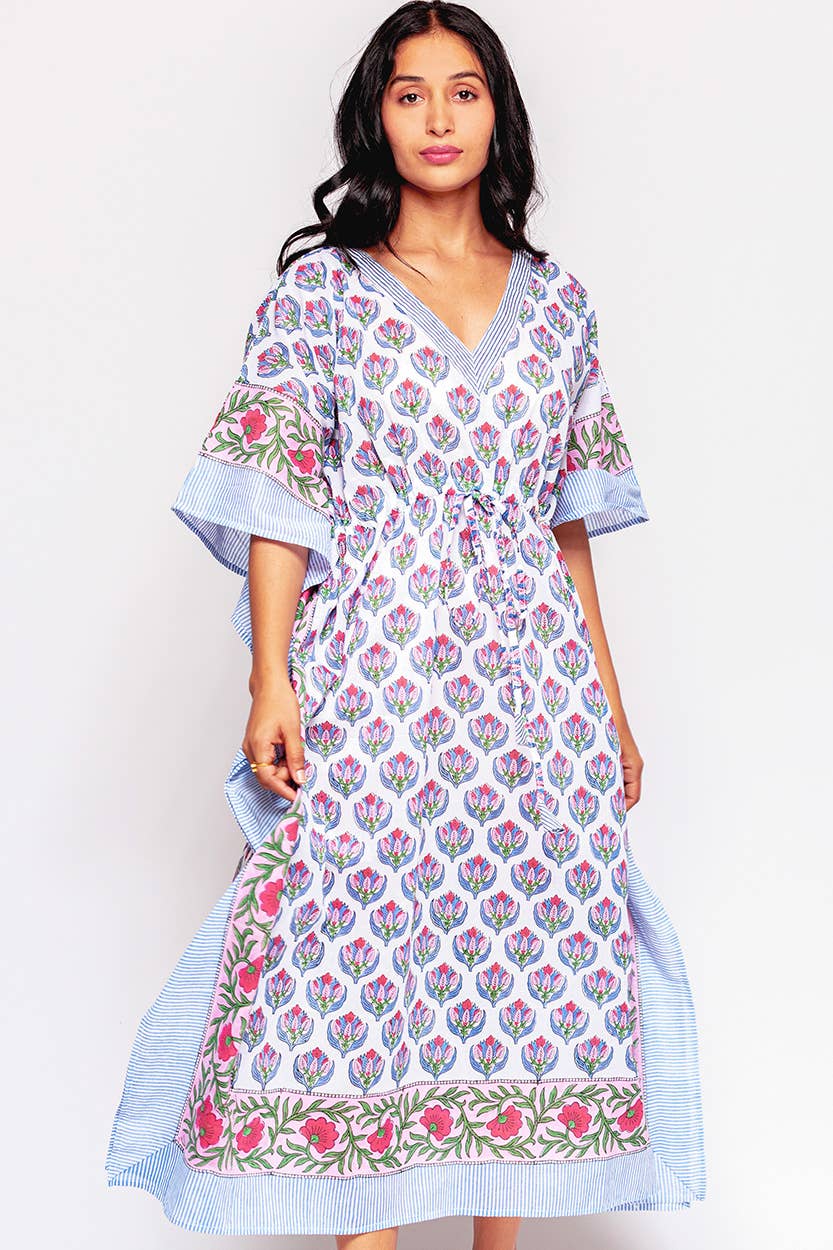 Anjali Block Print Caftans