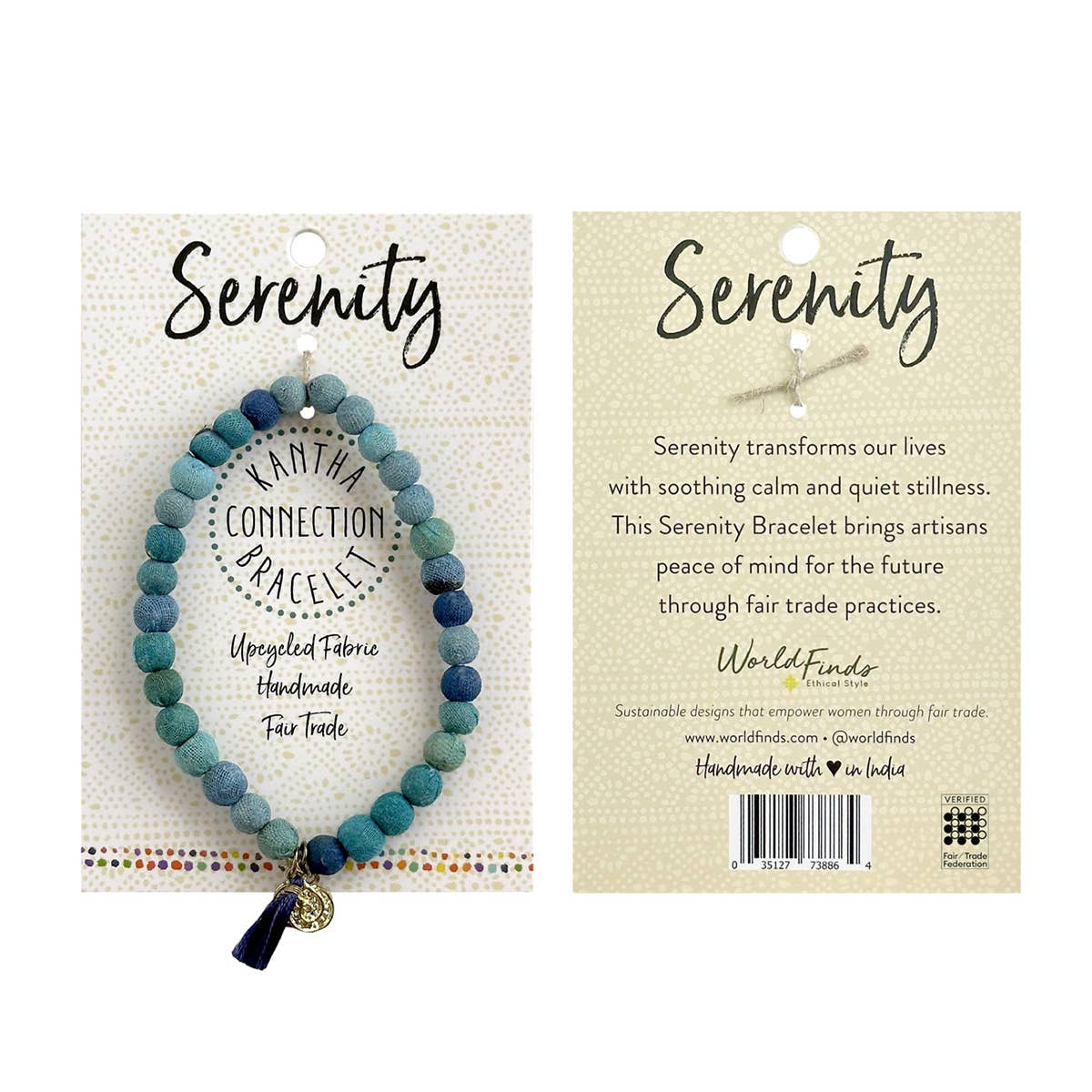 Serenity • Kantha Connection Bracelet