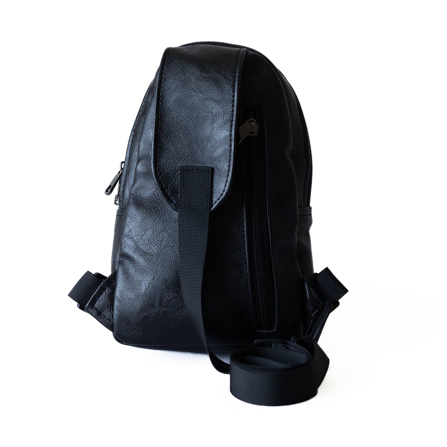 Buru Crossbody Sling Bag – Vegan Leather, Assorted Colors