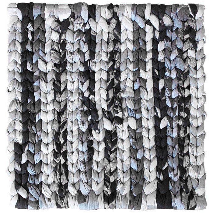 Trivet: Woven - Black-Organic