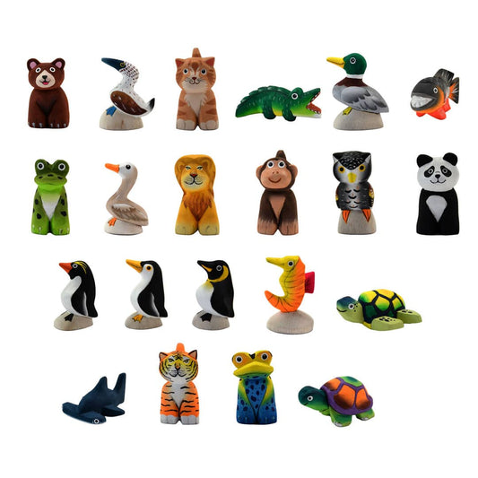 Balsa 4'' Animal Figurines - Assorted