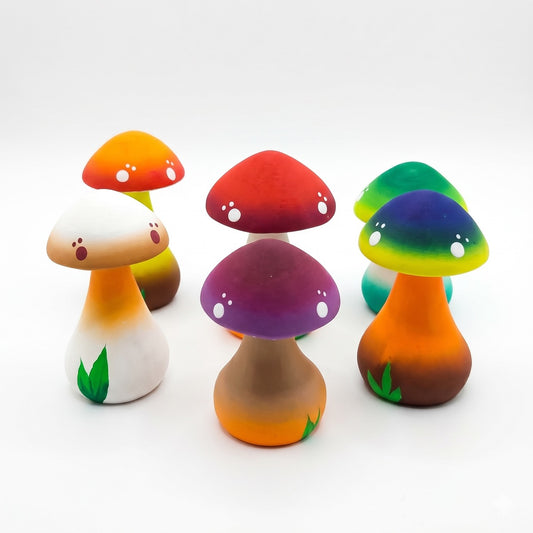 Balsa 4'' Mushroom - Assorted