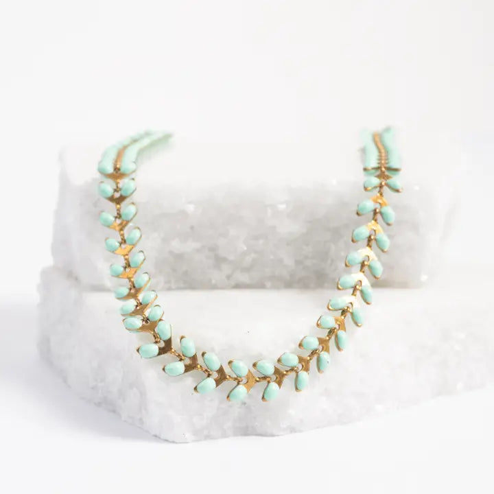 Seeds of Hope Necklace - Mint