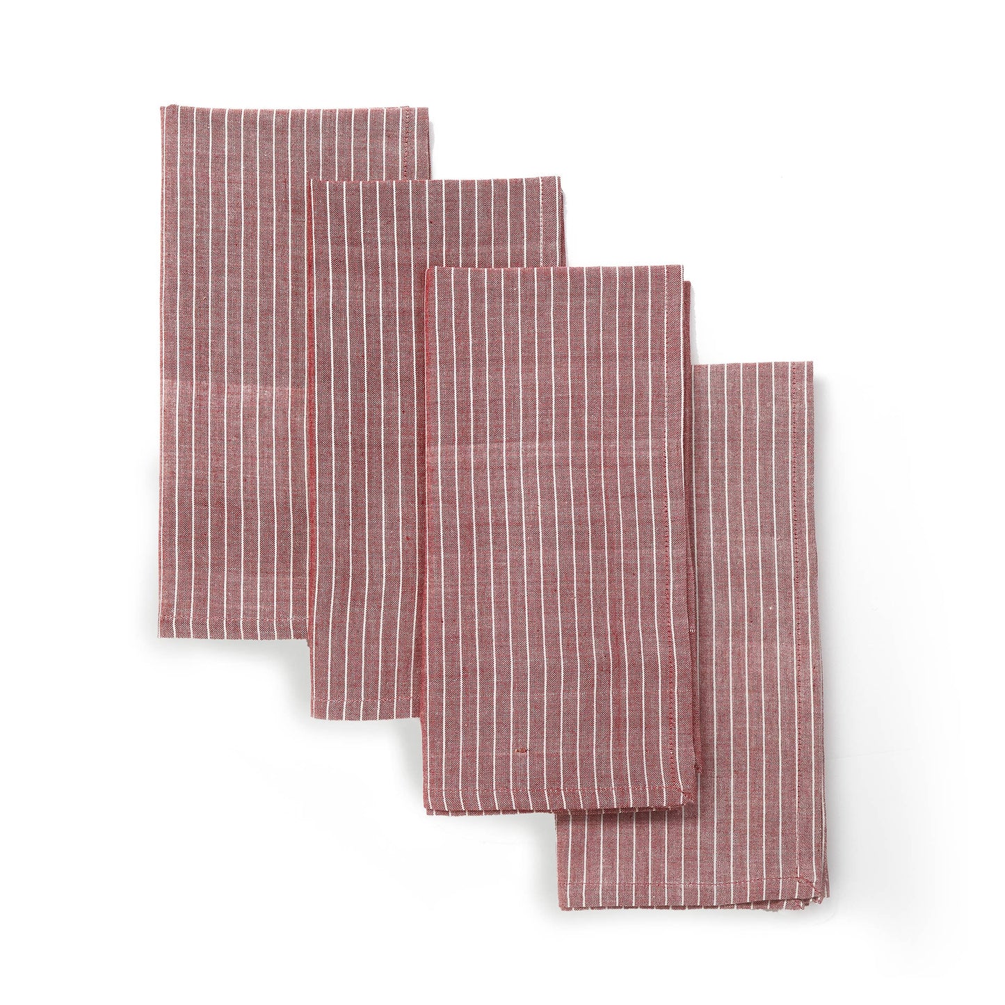 Handwoven Cotton Napkin Set (4) - Sweet Maple