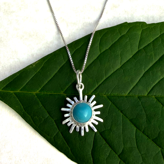 Solstice Sky Necklace - Sterling Silver
