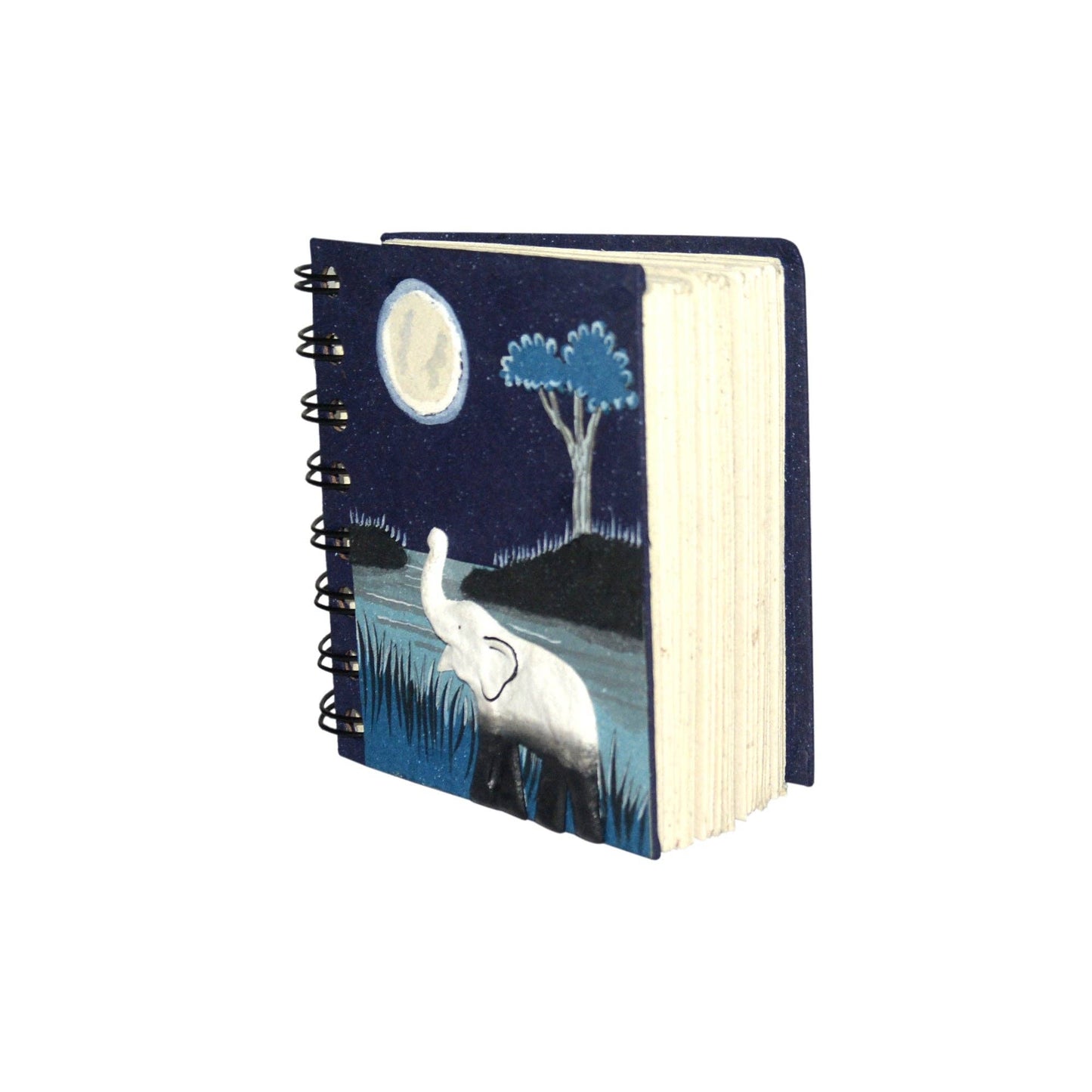 Small Notebook - Elephant Midnight Blue