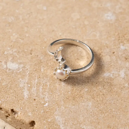 Vidula Sun & Moon Ring