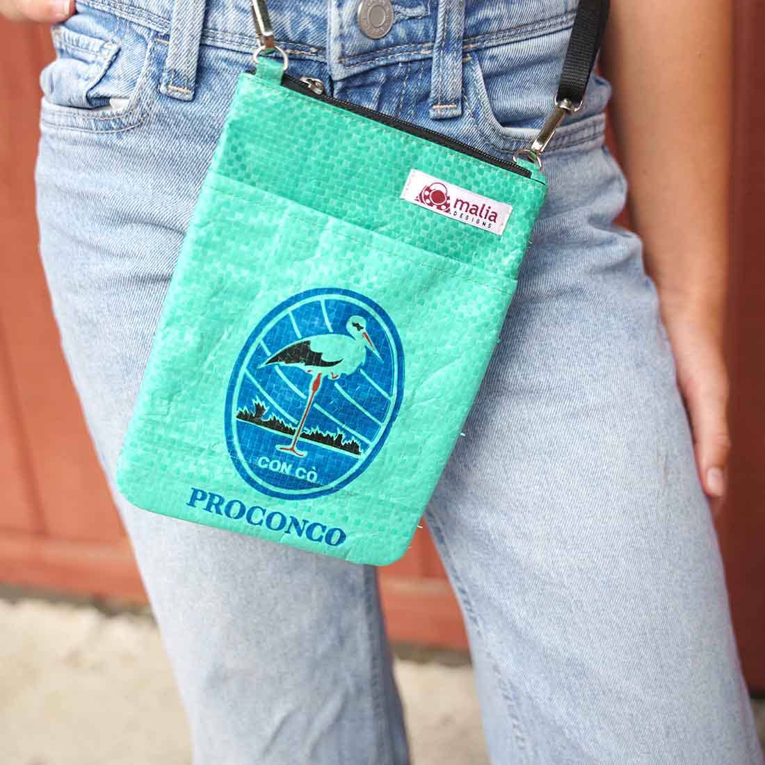 Mini Recycled Phone Crossbody