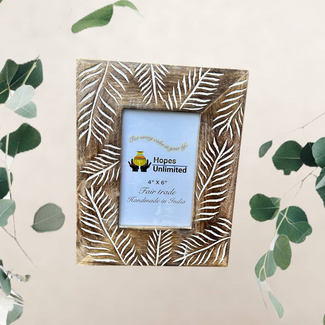 Leaf Wooden Frame 4x6