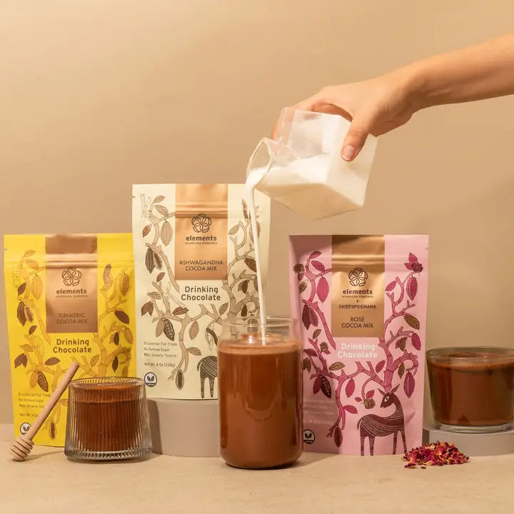 Rose Vegan Drinking Chocolate (8oz)