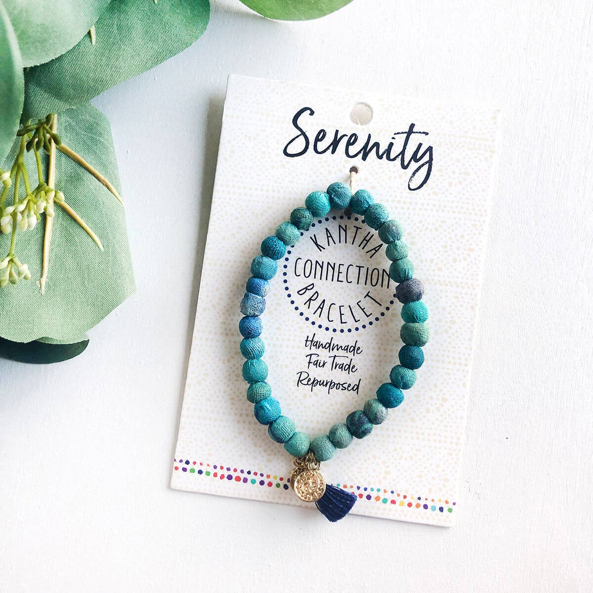 Serenity • Kantha Connection Bracelet