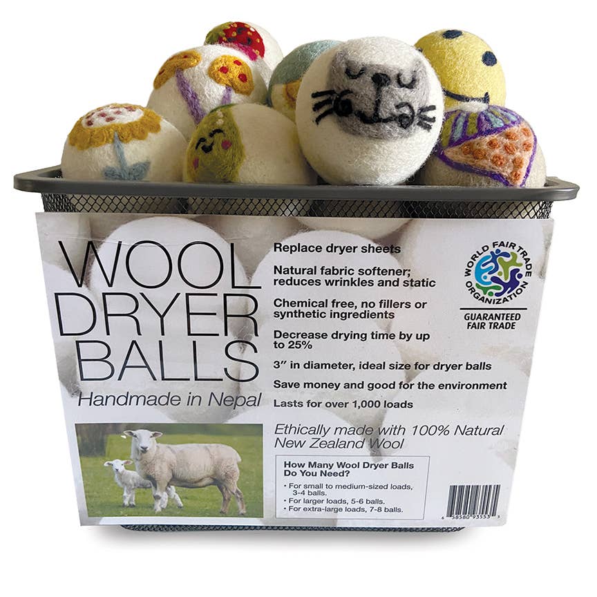 Bees: Eco Wool Dryer Balls