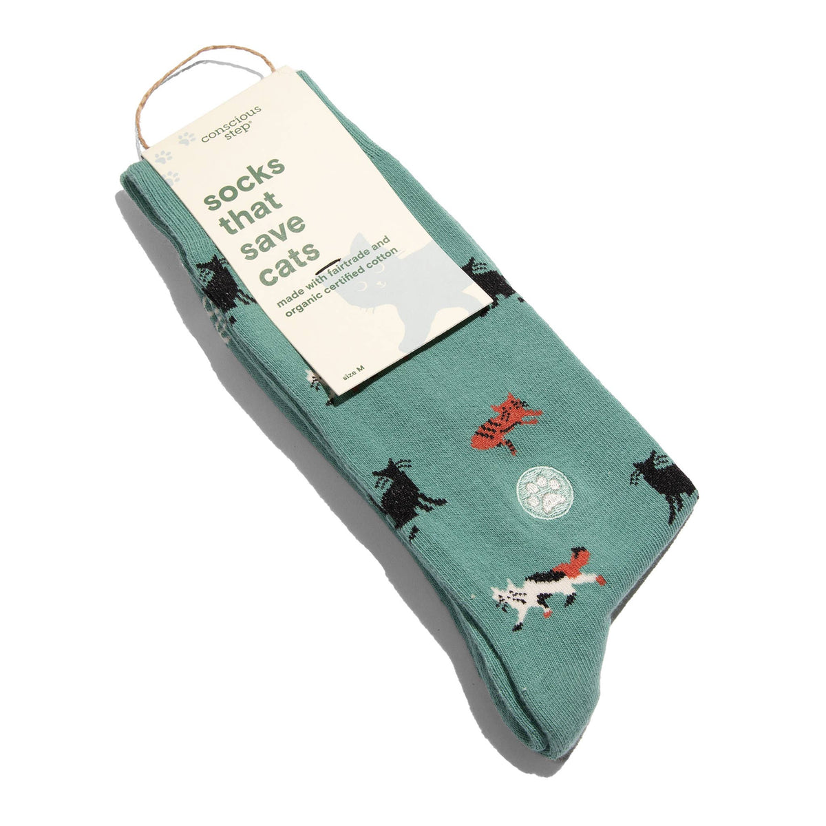 Socks that Save Cats | Teal Cats