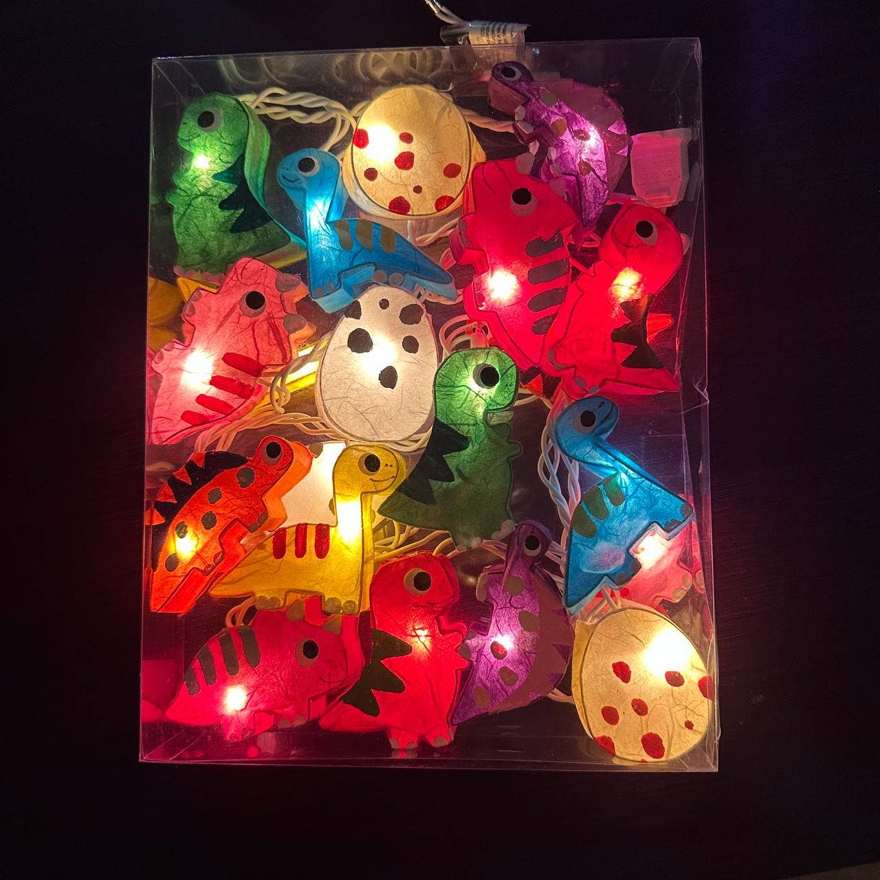 Plug-In String Lights - Dinosaurs