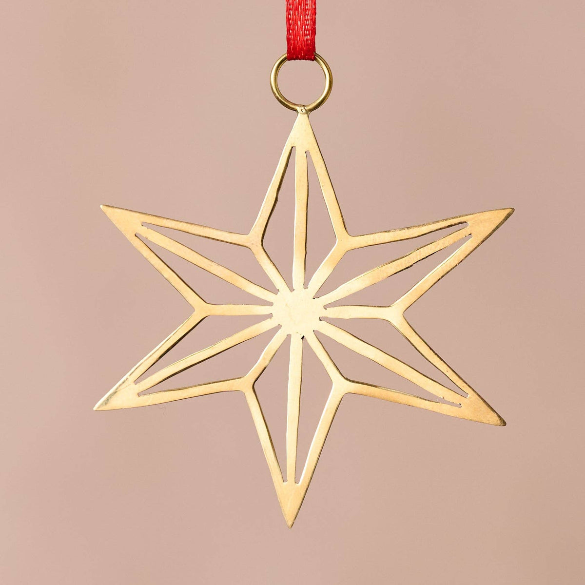 Saat Shell Casing Star Ornament