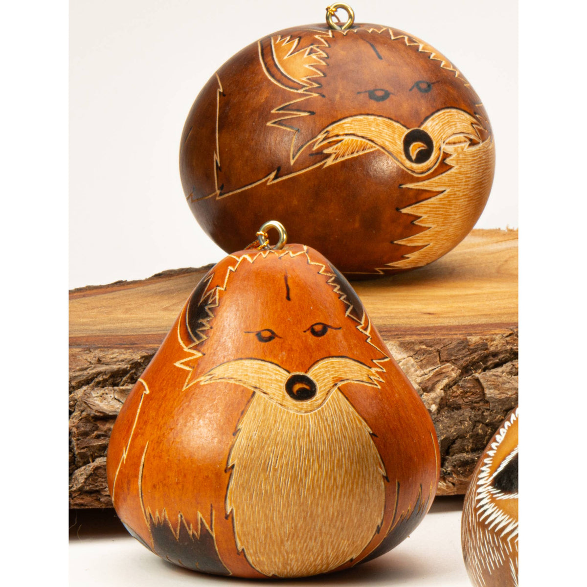 Fox Gourd Ornament