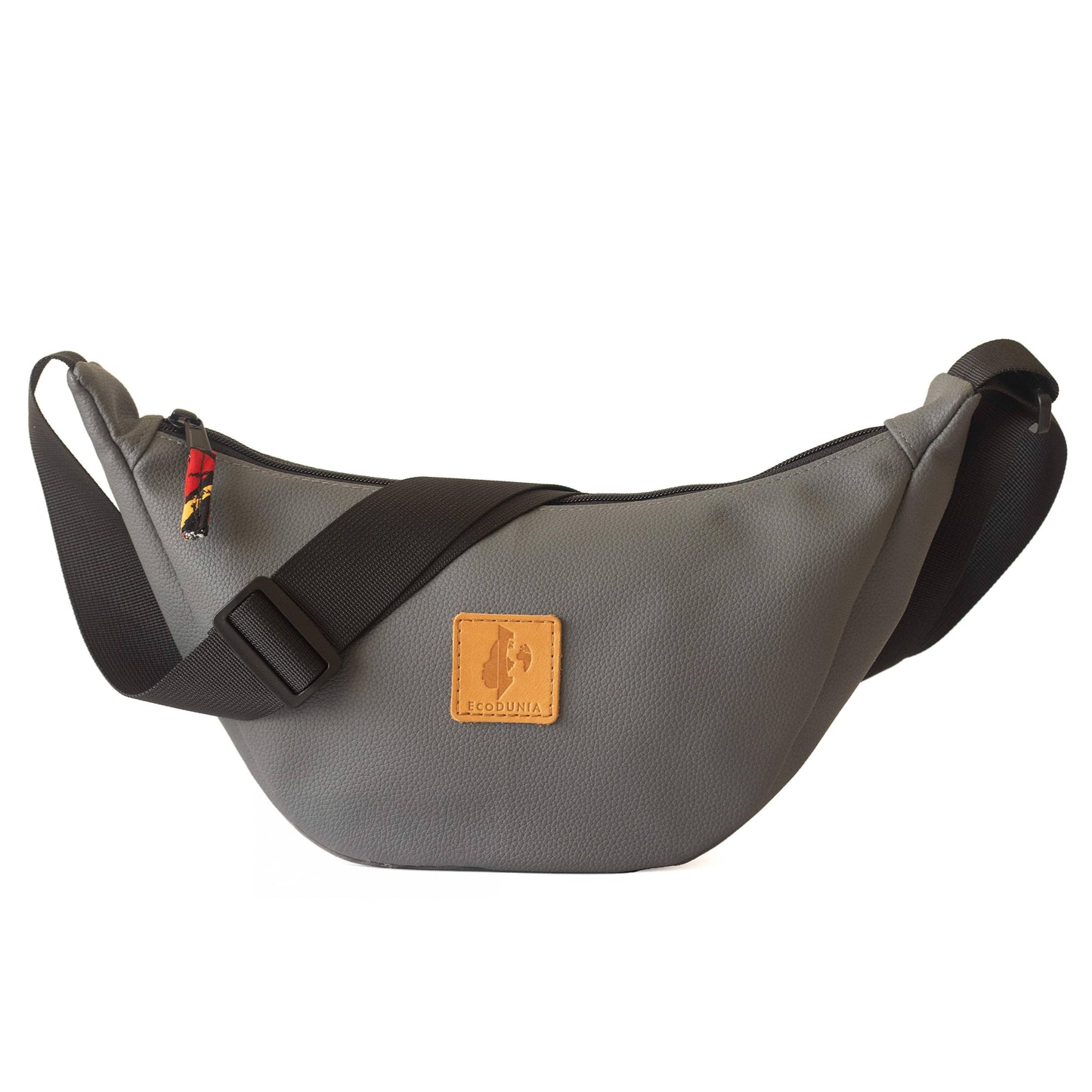 Round Mini Shoulder Bag – Vegan Leather, Assorted Colors