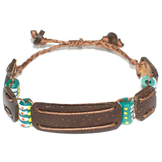 Coconut Journey Bracelet - Teal