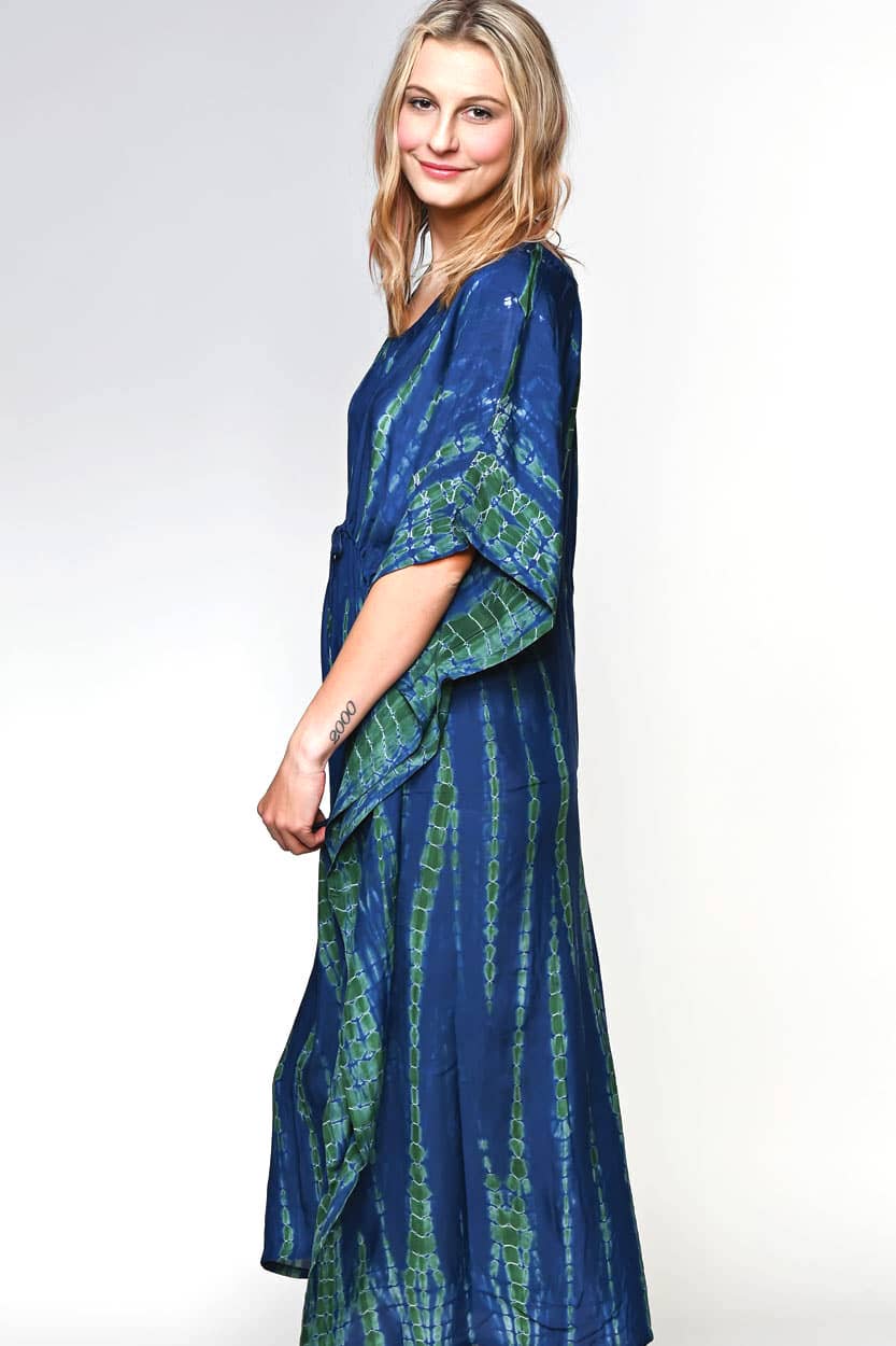 Shibori Caftans