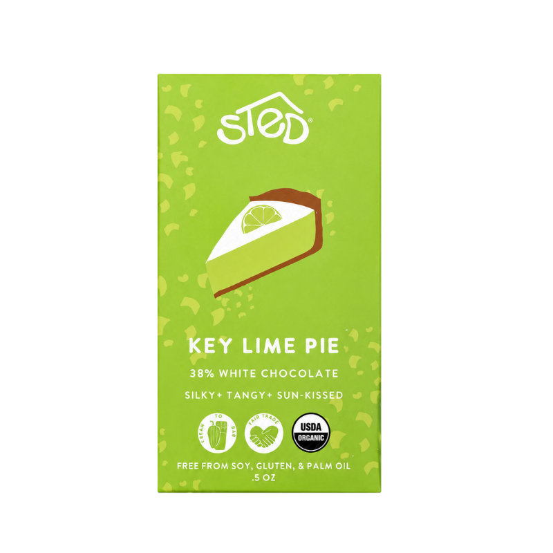 Mini Key Lime Pie Chocolate Bar