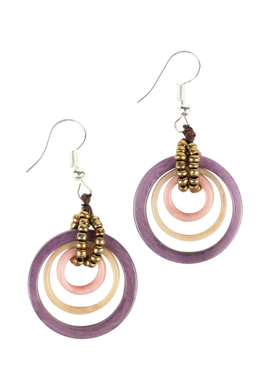 Supernova Tagua Earrings