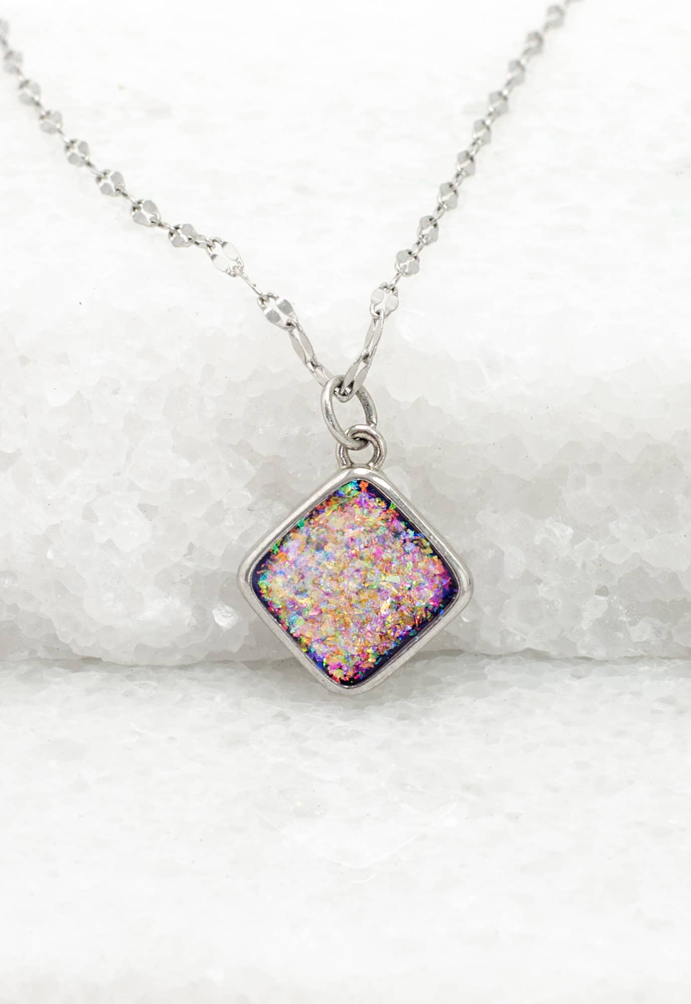 Light Within Silver Necklace