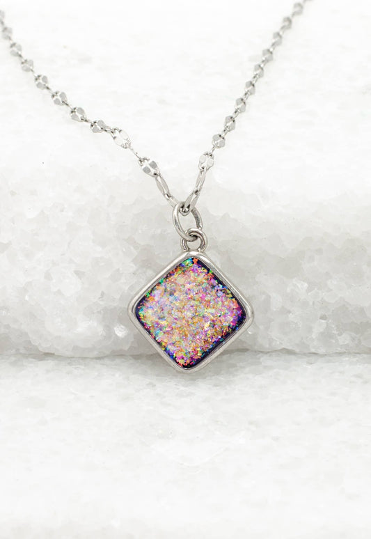 Light Within Silver Necklace