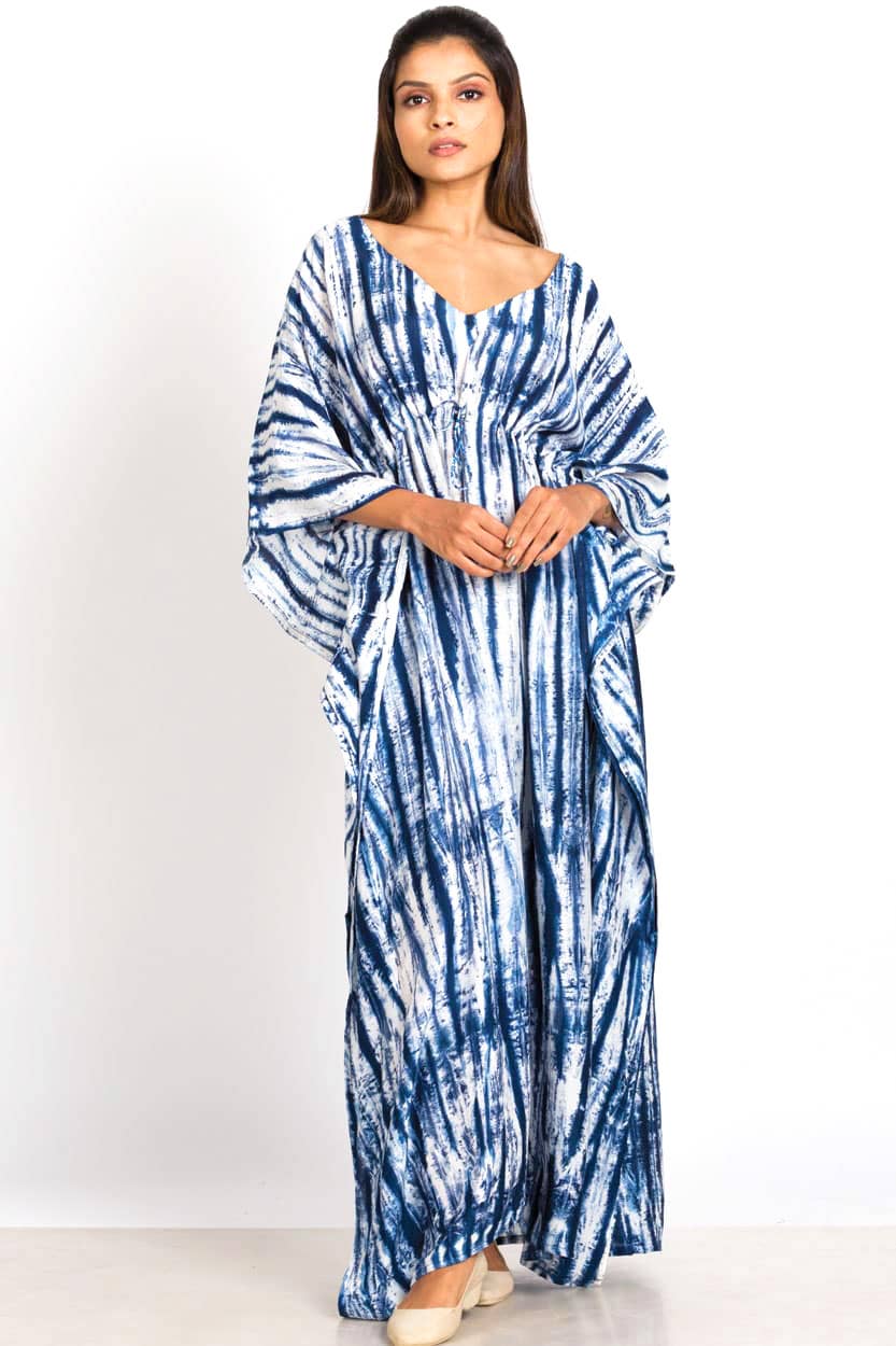 Shibori Caftans