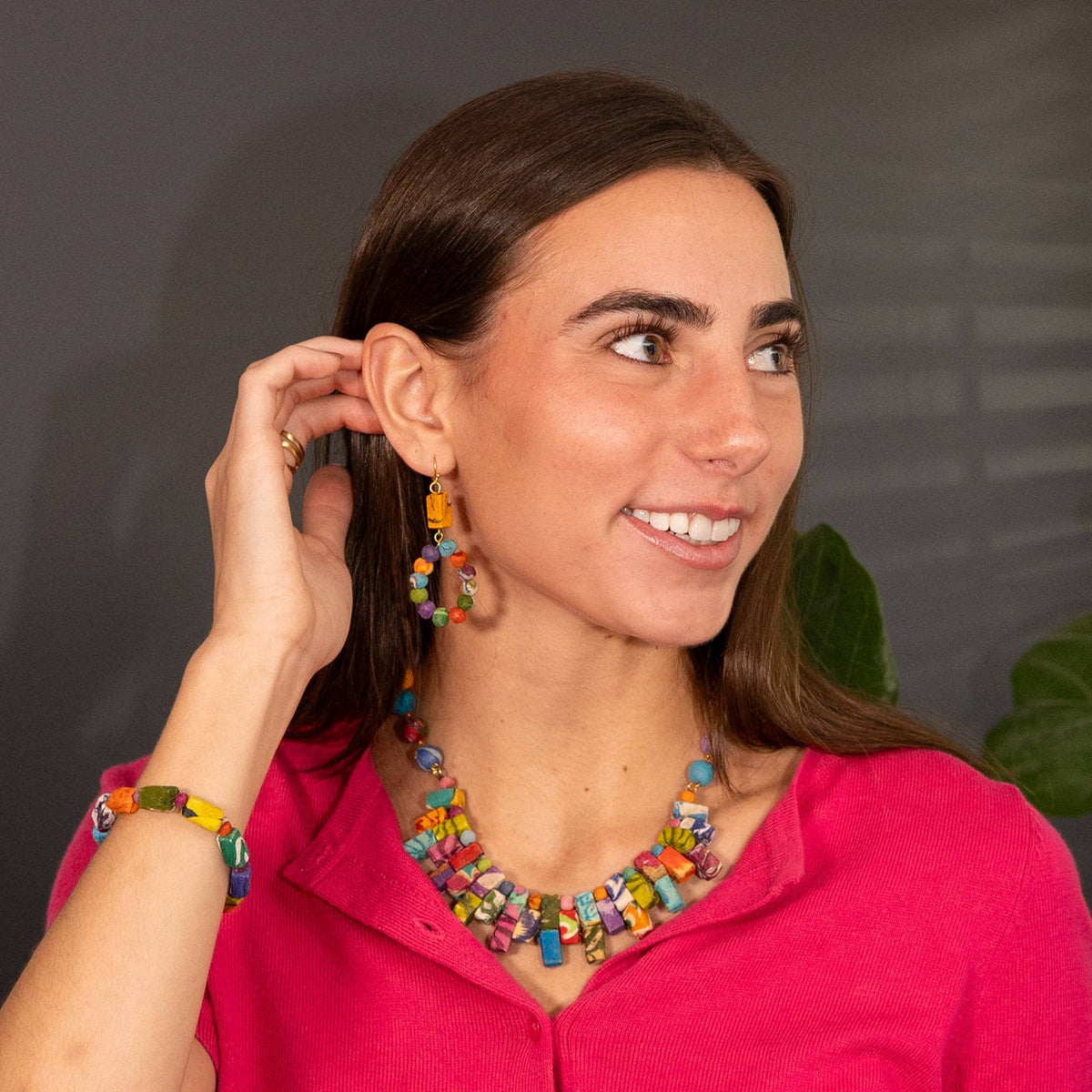 InterBlock Kantha Necklace