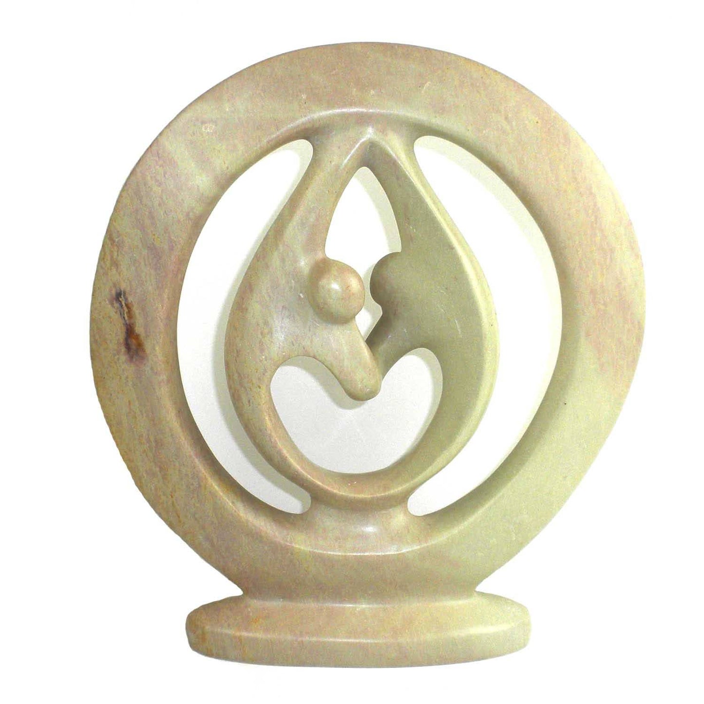 Lover's Embrace Natural Stone Sculpture