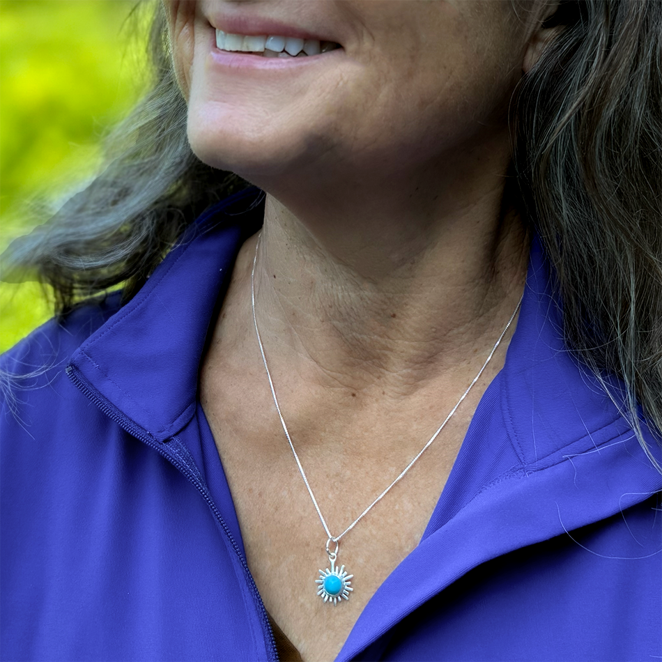 Solstice Sky Necklace - Sterling Silver
