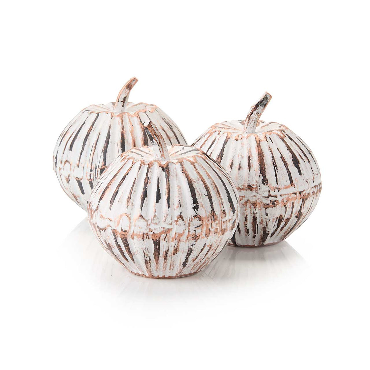 Recycled Metal Fall Pumpkins - Assorted