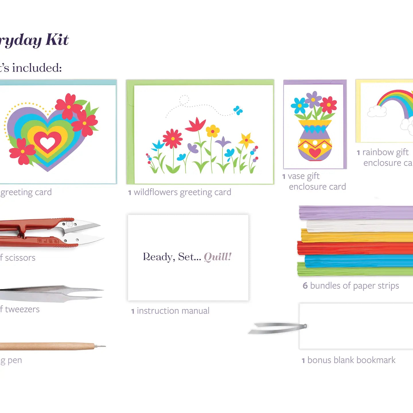 Create-a-Quill DIY Kit- Everyday