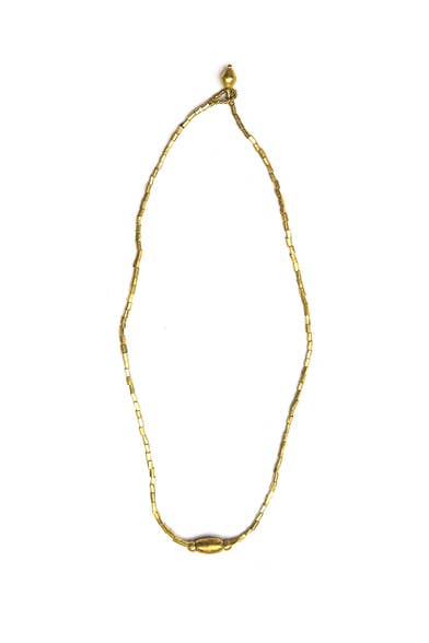 Emnet Dainty Necklace - Brass
