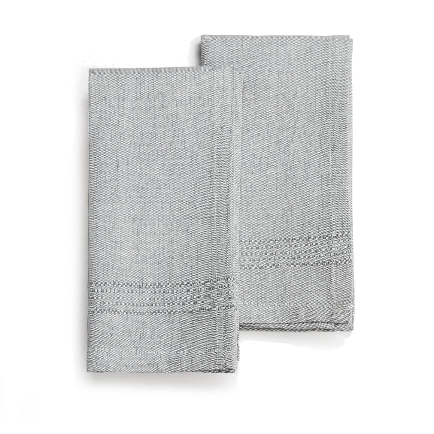 Handwoven Cotton Tablecloth - Sea Salt