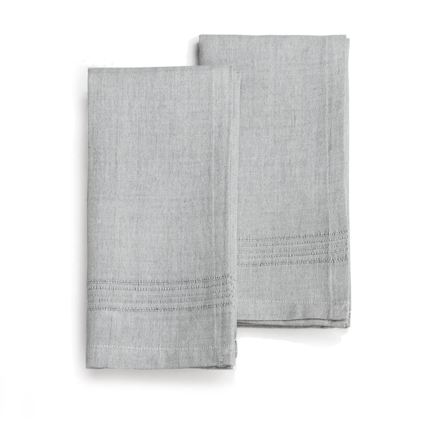 Handwoven Cotton Runner - 14''x72'' Sea Salt