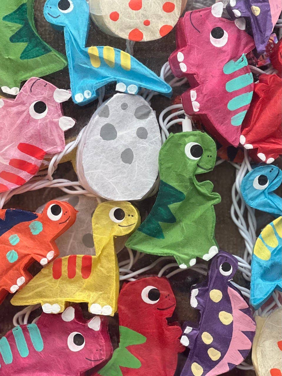 Plug-In String Lights - Dinosaurs