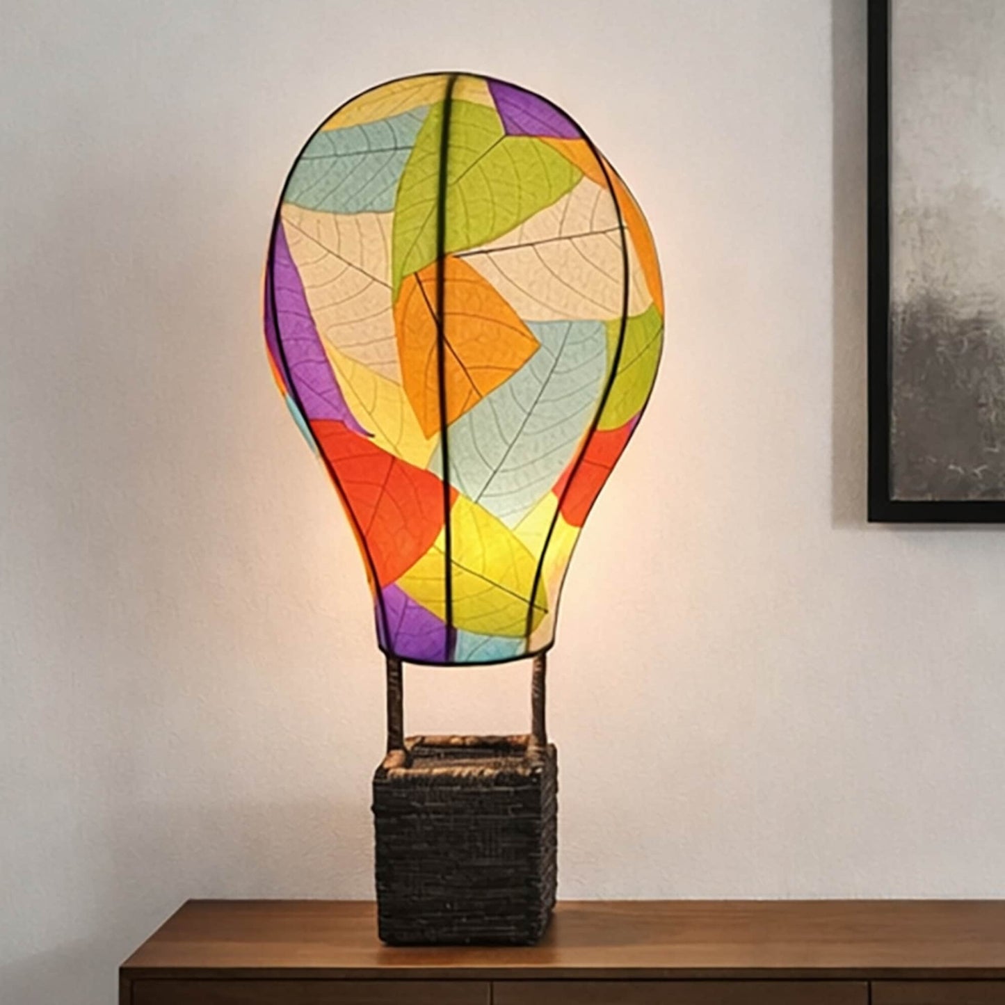 Hot Air Balloon Table Lamp - Multi