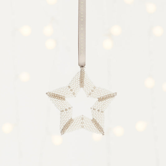 Ornament MADE51 Star of Unity 3D beaded star